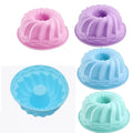 Reusable 2.5 Inch Non-stick and Easy Cleaning Fluted Small Round Cake Pan Sturdy and Durable Ring Cake Pan
