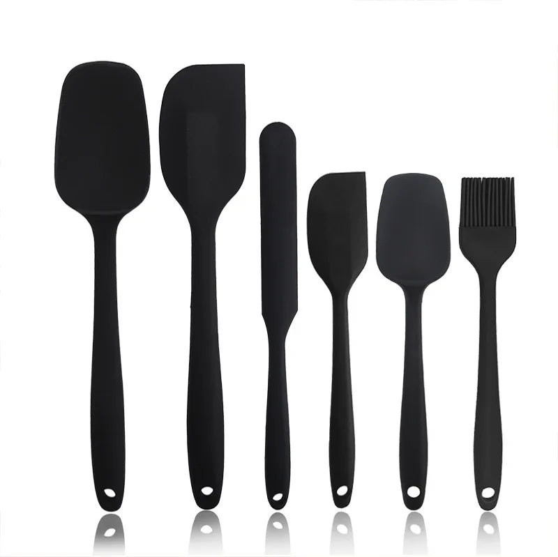 High Heat Resistant Nonstick Small and Large Kitchen Spatulas Silicone Spatula Set