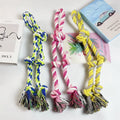 Pet Puppy Aggressive Chewers Cotton Rope Knot Bite Resistant Large Dog Private Label Dog Toys