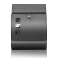 Premium Stainless Steel Anti-Theft Wall-Mounted Outdoor Mailbox-Elegant Durable Design on Sale
