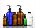 Wholesale Factory Boston 250ml 500ml Amber Frost Matte Black Glass Bottle Soap Dispenser Bottle