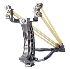 Big Power New Slingshot Outdoor Hunting Using a Foldable Slingshot With a Wrist Rest With Rubber Band Sling Shot Sling Shot