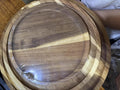 Hot Sales Durable Handmade Eco-Friendly Natural Acacia Wood Steak Serving Set Customized Logo Souvenir Vintage Plant Design Soup