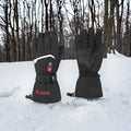 For Savior Rechargeable 7.4V Warehouse Heated Ski Gloves Winter Polyester Snowboard Gloves