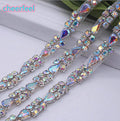 Cheerfill AB Color Crystal Bling Slim Thin Trimming Hot Sale RH-984 Bridal Belt Accessory for Wedding Dresses