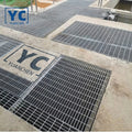 Factory Price Heavy Duty 32x5mm Stainless Welded Steel Grating for Car Wash Metal Steel Drain Cover Grating