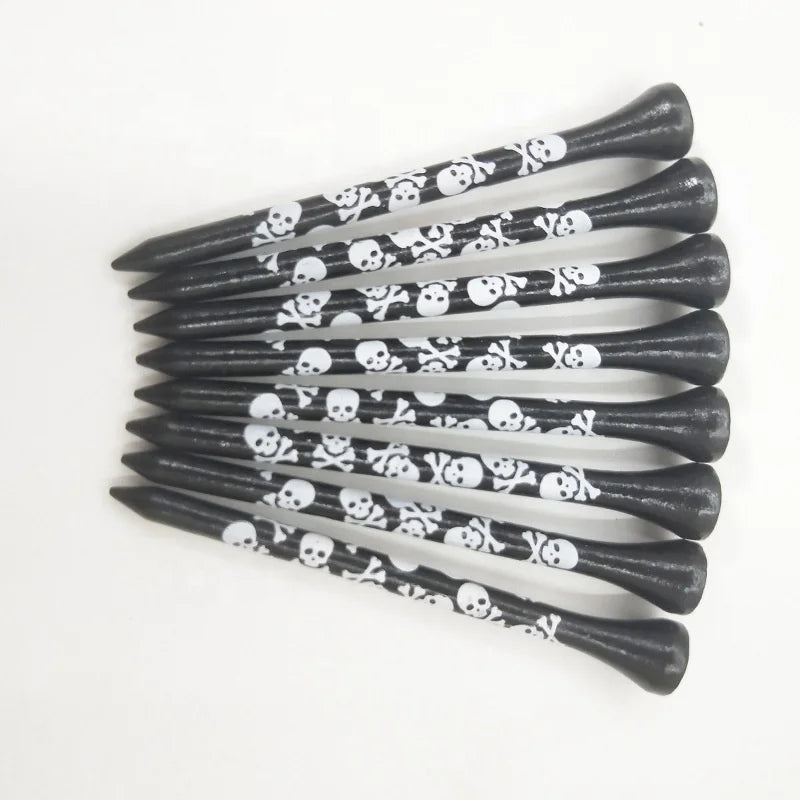 Factory Wholesale Durable Golf Tees Pride Custom logo Golf Parts Bamboo Wooden
