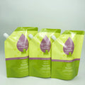 Custom Drink Pouch Logo Reusable 1L Spout Pouch Bag MOQ 10pcs Liquid Bags Shampoo Refill Sub-packaging Milk Moisture Proof Stand