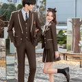 Children's Suit Set Flower Girl Host One-year-old Dress Boy Small Suit Piano Performance Class School Uniforms