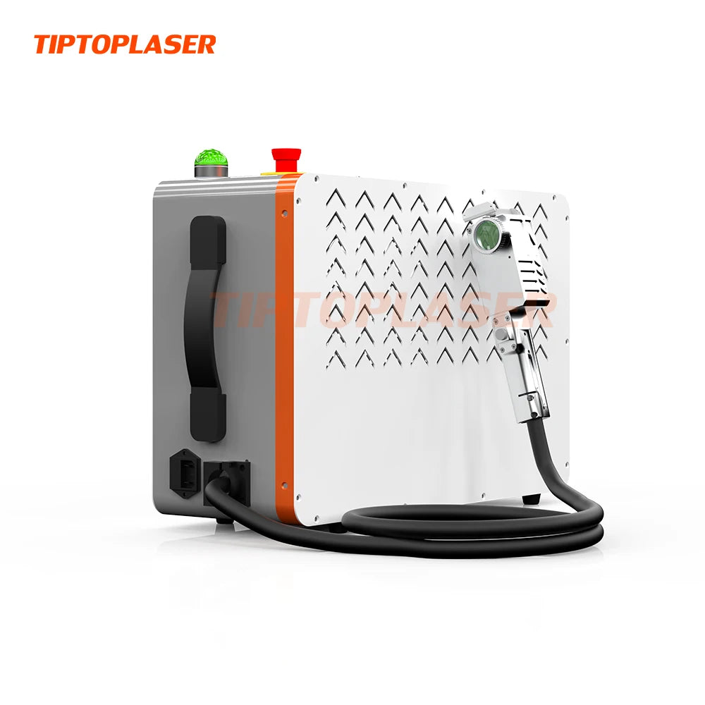 Paint Coating Cleaning Pulse Laser for Auto Parts 50w Pulse Laser Cleaner for Removing Paint Oil TIPTOPLASER 200W