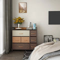7 Drawers Dresser - Furniture Storage Tower Unit for Bedroom Hallway Closet Organization - Steel Frame Easy Pull Fabric Bins