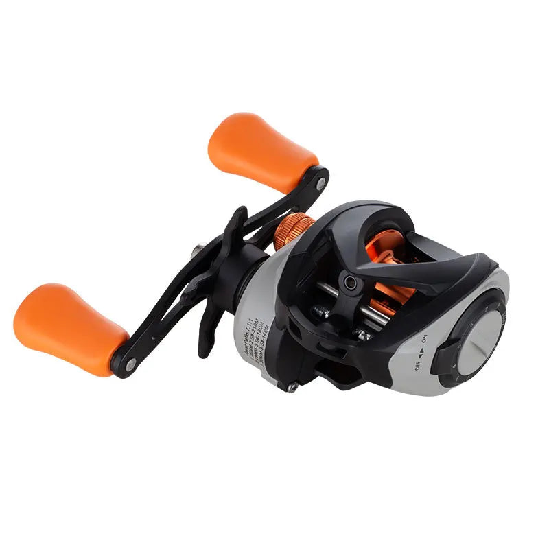 AS All-metal 6+1BB Speed Ratio 7.1:1 Maximum Resistance 7 kg Bait Casting Reel for Multi-scene Freshwater Fishing MegaBDM