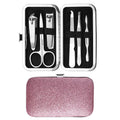 High Quality Rose Gold Stainless Steel Nail Clipper Set Travel Manicure & Pedicure Kit