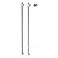 Stainless Steel 304 Electric Hot Towel Warmer Double Towel Bars Electric Heated Towel Rails