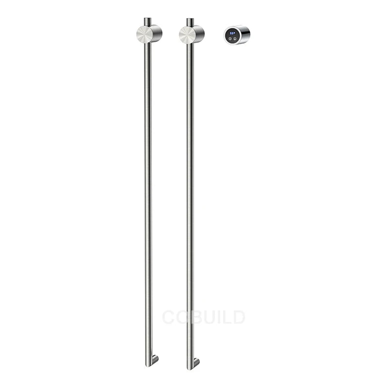 Stainless Steel 304 Electric Hot Towel Warmer Double Towel Bars Electric Heated Towel Rails