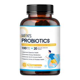 Men's Probiotic Supplement Capsules 100 Billion CFU 20 Strains OEM ODM