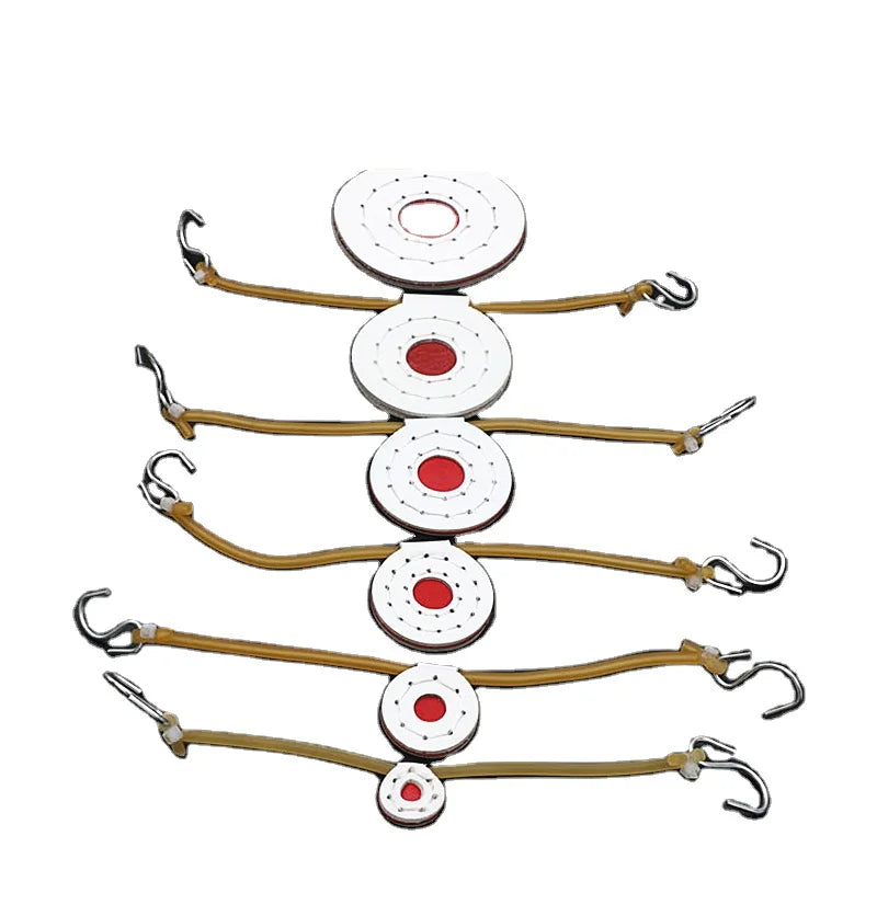NEW Super Fiber Slingshot Bullseye Bullseye Target Box Competitive Practice Competition Silenced Bullseye Thickened Targeting