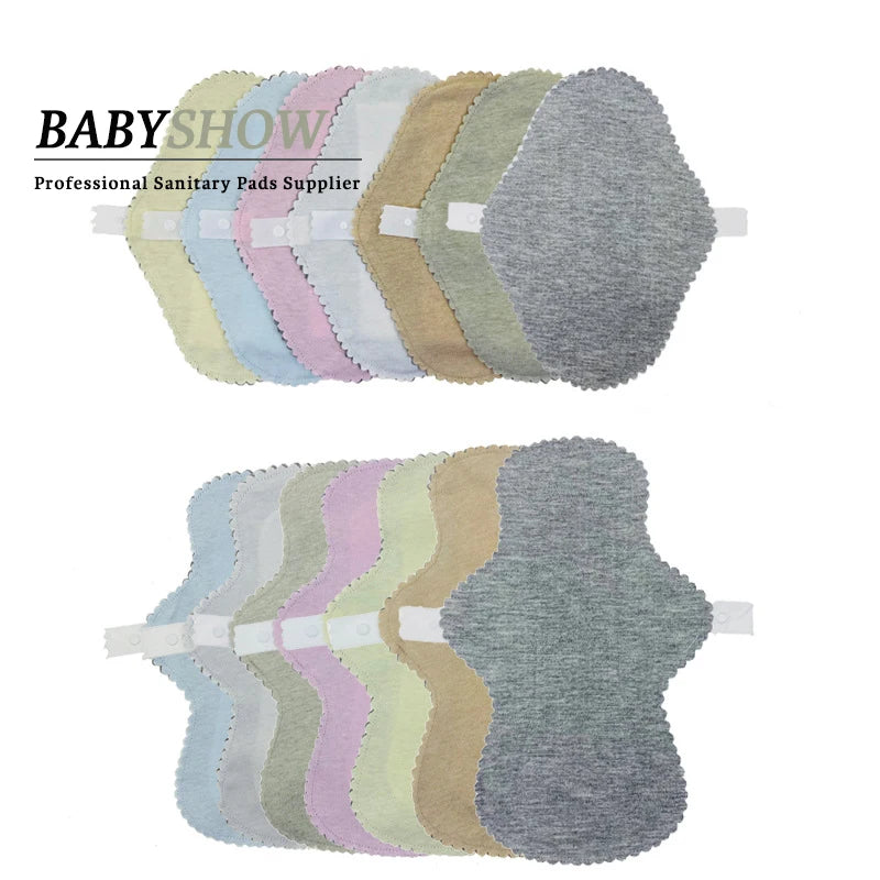 Eco Friendly Reusable Washable Sanitary Napkins Organic Biodegradable Graphene Strip Sanitary Napkin Pads Bamboo for Women