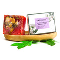 Free Private Label  Omy Lady Flower Essential Oil Colorful Hotel Soap Handmade Soap