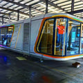 Customized Modern Luxury Tiny Movable House Prefab Space Cabin Capsule for Office Building Kitchen Bedroom Farmhouse Mall