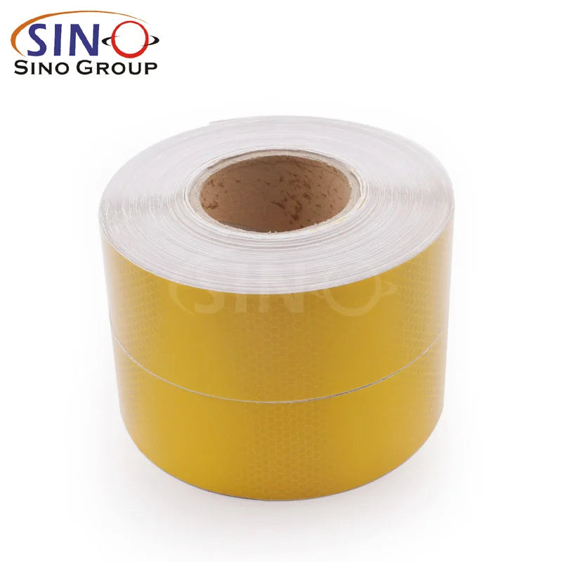 Durability 1-3 Years High Visibility Waterproof Adhesive Reflector Safety Yellow Reflective Tape