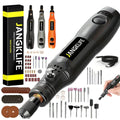 JANGKLIFE 3 Variable Speed Rotary Tool Cordless Rotary Tool Set With 25pcs Accessories Kit