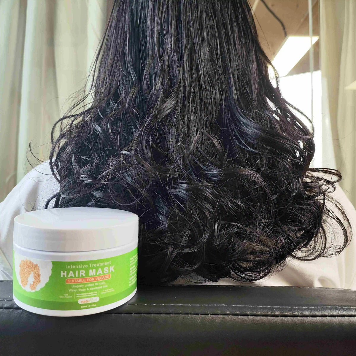 Private Label African Kid Curl Hair Care Anti Frizz Sulfate Free Collagen Deep Nourishing Curly Hair Mask for Split Ends