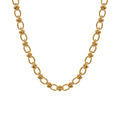 Fenny 18K Gold Plated Wholesale Waterproof Permanent Basic Beads Link Chain Joint Stainless Steel Necklace for Women