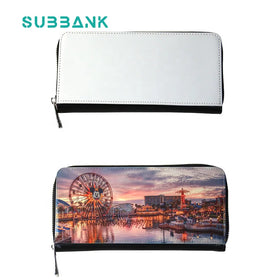 Subbank Sublimation Blanks Mens Wallet NEW Wholesale Blank PU Leather Printing Sublimation Wallet