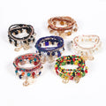 2025 New Bohemian 6-Piece Set Summer Handmade Beaded Set Bracelet for Women