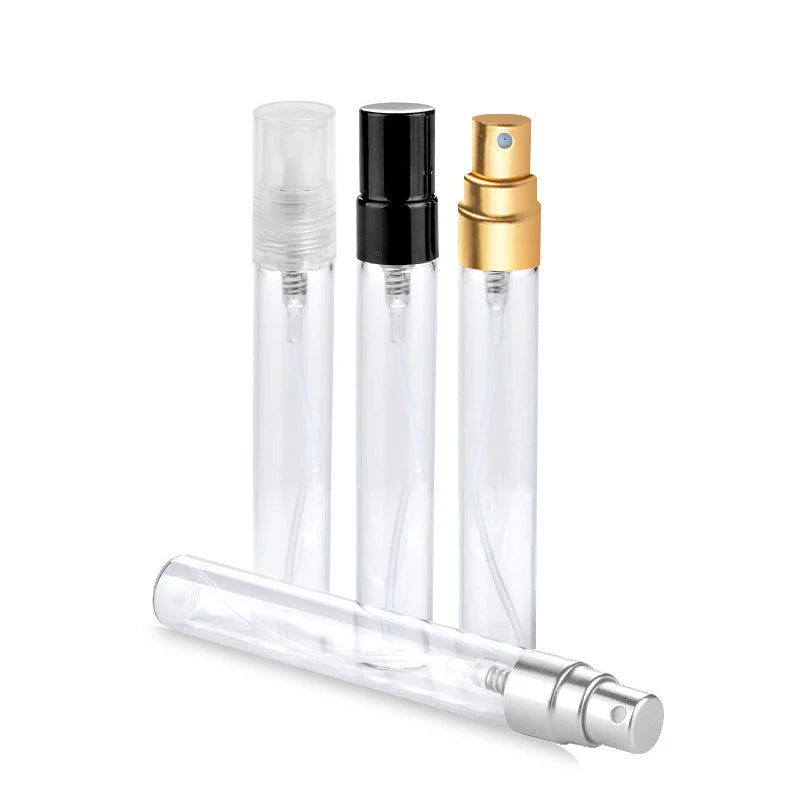 Wholesale Customized 10ml Mini Glass Spray Perfume Bottle 1ml to 10ml Atomizer Empty Small Bottles