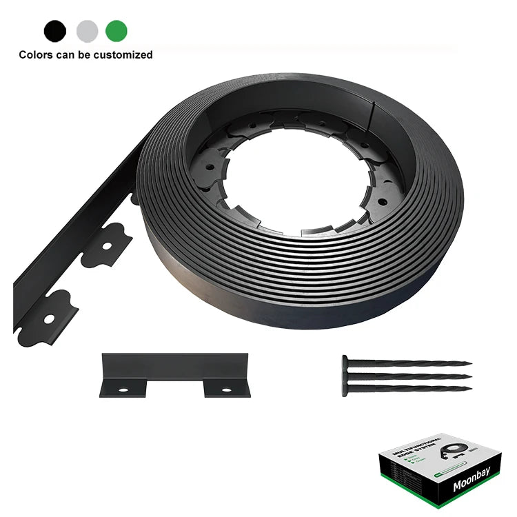 Competitive Price Plastic Metal Landscape Garden Edge Eco-Friendly and Waterproof Outdoor Plastic Garden Feature