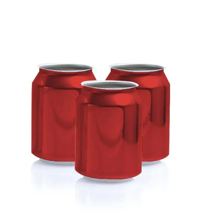 Hot Sale Red Blue Aluminium 200ml 250ml 355ml 12 Oz Aluminium Sleek Cans Beverage Cans