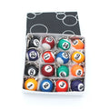 Billiard Souvenir 25mm Accessory Pool Ball Design Key Chain 16Pcs/Box Promotion Gift