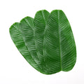 YOPIN-1554 Hot Selling Party Artificial Large Banana Leaf PE Palm Leaves Mat