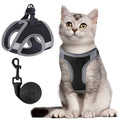JWPET Customize Personalized Leather Nylon Polyester Cat Harness and Leash Set Adjustable Lightweight Soft Harness Vest