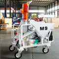 M9 Automatic Mortar Gypsum Wall Plaster Machine Pump Motor 380V 3Phase 30L/min Output Gypsum Plastering Station Factory Price