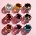 High Pigment Silky Jelly Eyeshadow Private Label Wet Luminous Finish Waterproof Single Color Metallic Glitter Shimmer Light Dark