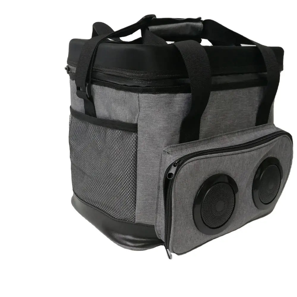 Thermal Cooler Bag with Wireless Speakers for Picniccooler Bag Speaker for Outdoor Tents or Prefab Houses