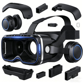 Custom Injection Molding VR Goggles Housing OEM Precision Plastic Components Customizable Sizes Colors for 3D Virtual Reality