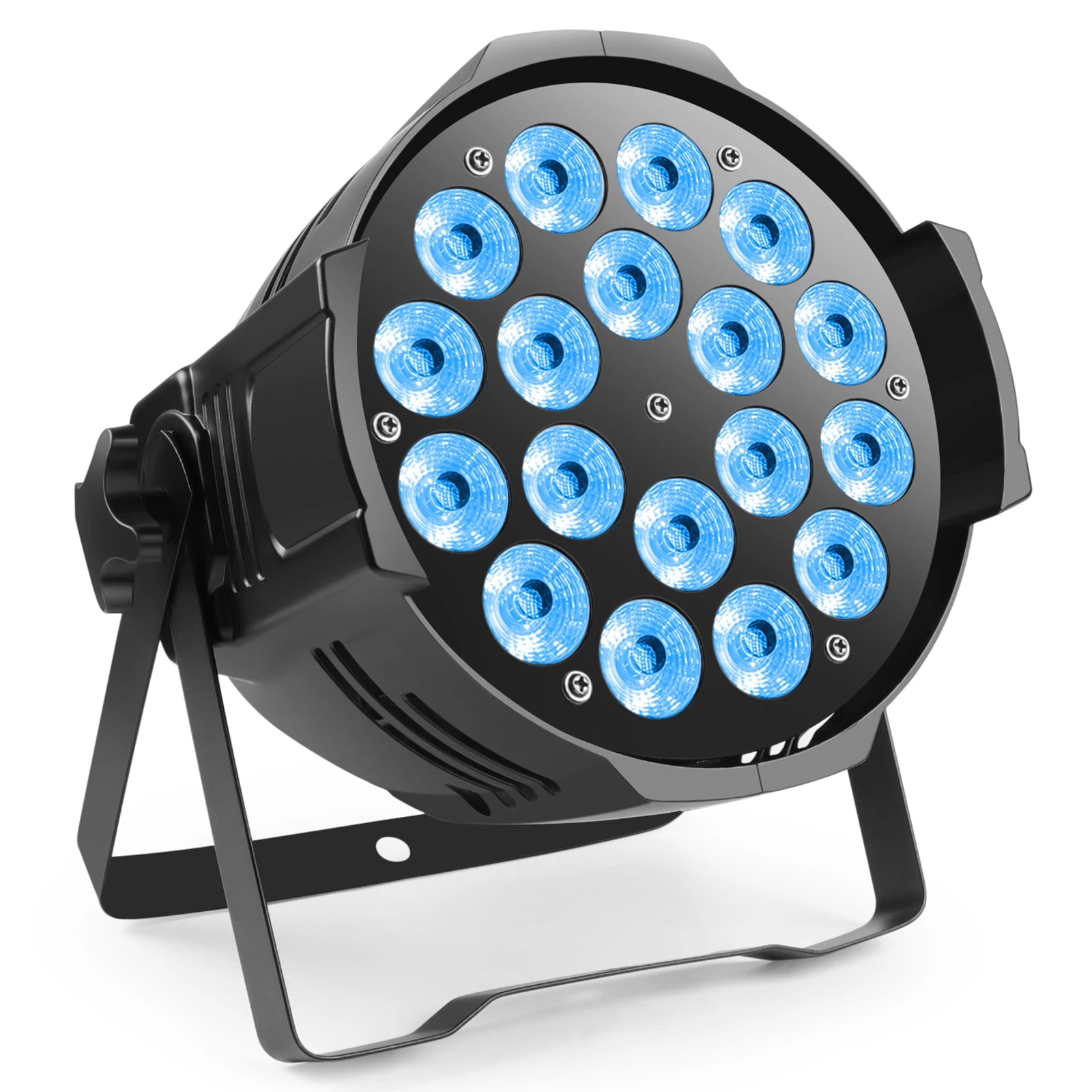 U`King 18X*8W Aluminum Shell LED Disco LED Par Can Stage Lights for DJ Disco KTV Nightclub Par Lights