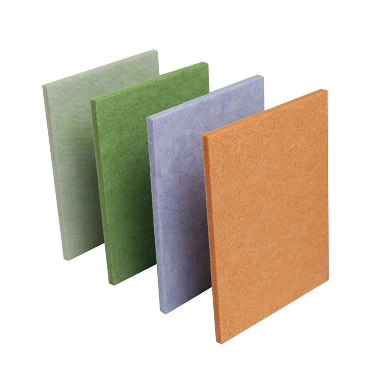 Waved Panels for Acoustic Insulation Noise Sound Reducing Board Improved Functionality Aesthetics Graphic Design Solution for
