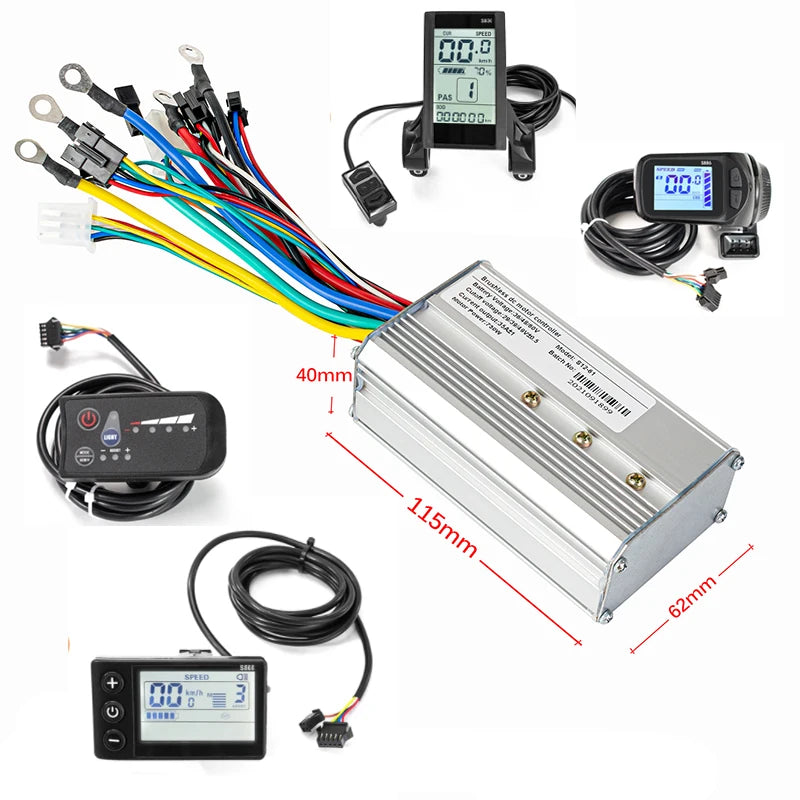 S830 750W Aluminum Parts & Accessories LCD Display Set Compatible with Electric Scooter