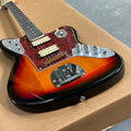 Factory Customization Electric Guitar Mahogany Maple 6-String Metal Sunburst Color Hot Sale MegaBDM
