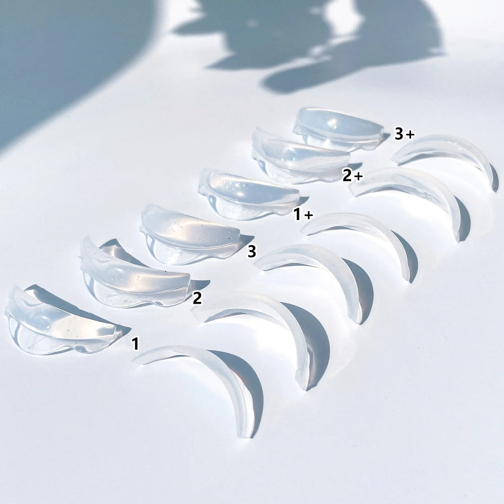 Lash Lift Shield Self-sticky Eyelash Perm Rod No Glue Korean Mix Silicone Pads Elle Extreme Shields Lash Lift Tint Glue Free Rod