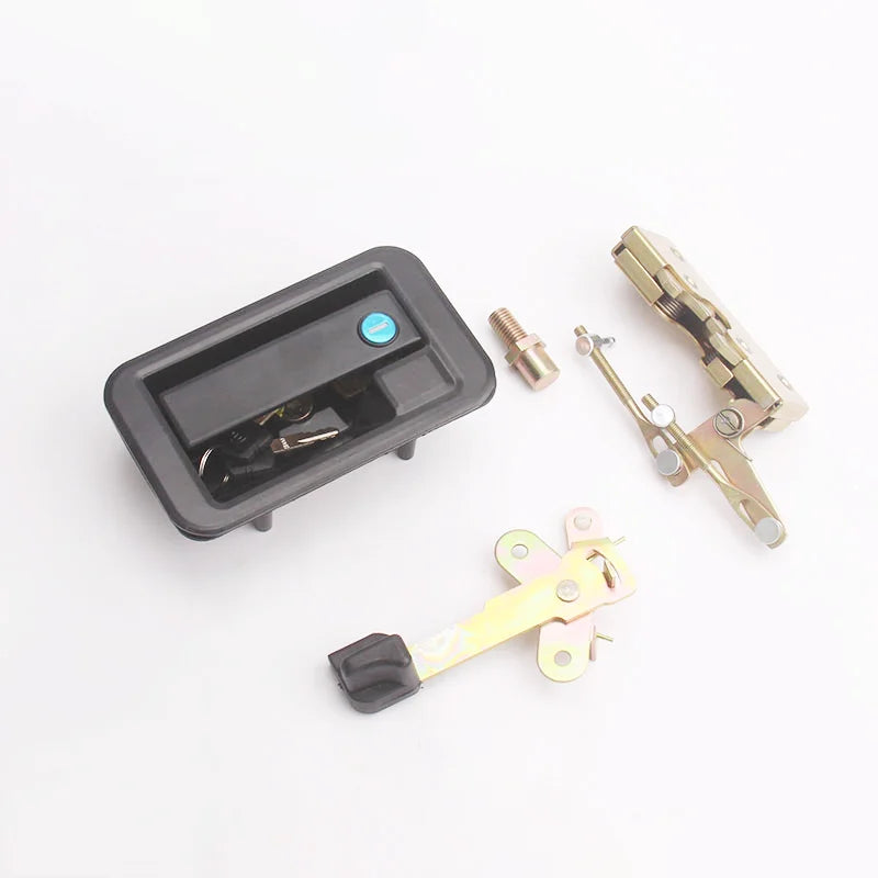 Excavator Accessories Shandong SG60 SG65 SG85 Cab Door Lock Assembly Inner Outer Handle Lock Block