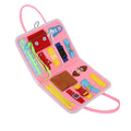 Hot Sale Educational Toys Montessori Basic Skills Activity Board for Fine Motor Skills and Learn to Dress with Factory Price
