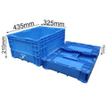 JOIN Plastic Folding Storage Box Collapsible Container Portable Light Collapsible Container Stackable Moving Tote Bins