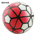 Promotional White Orange Club Football Training Soccer Balls Size 5 TPU Machine Stitched for Soccer Fans and Players