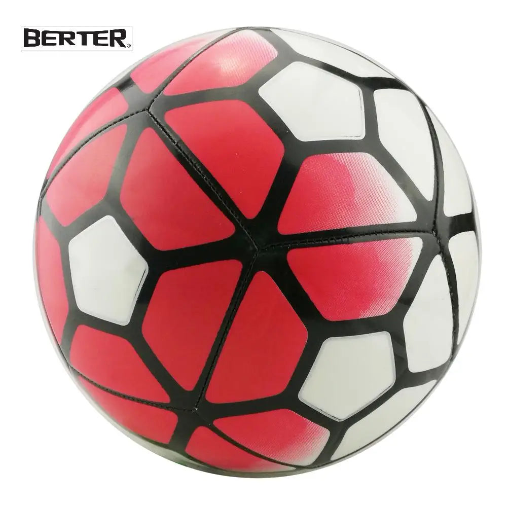 Promotional White Orange Club Football Training Soccer Balls Size 5 TPU Machine Stitched for Soccer Fans and Players